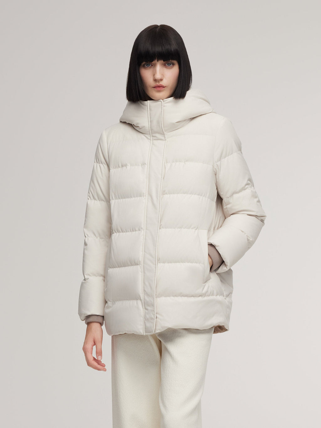 H-Line Mid-Short Coat