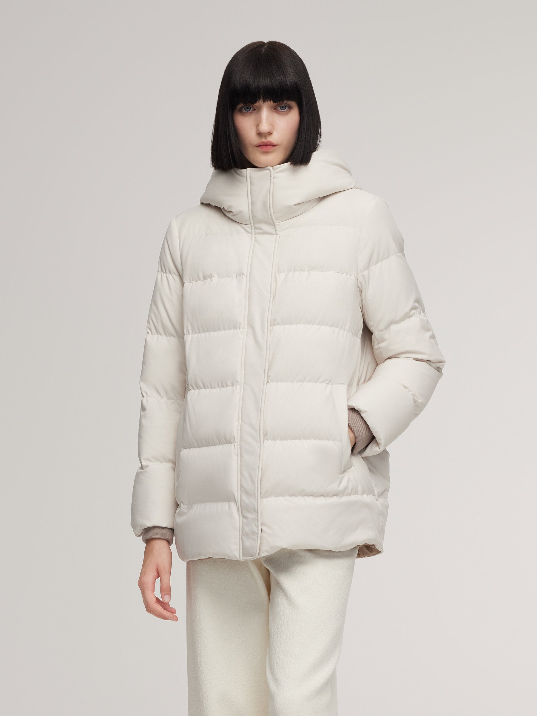 H-Line Mid-Short Coat