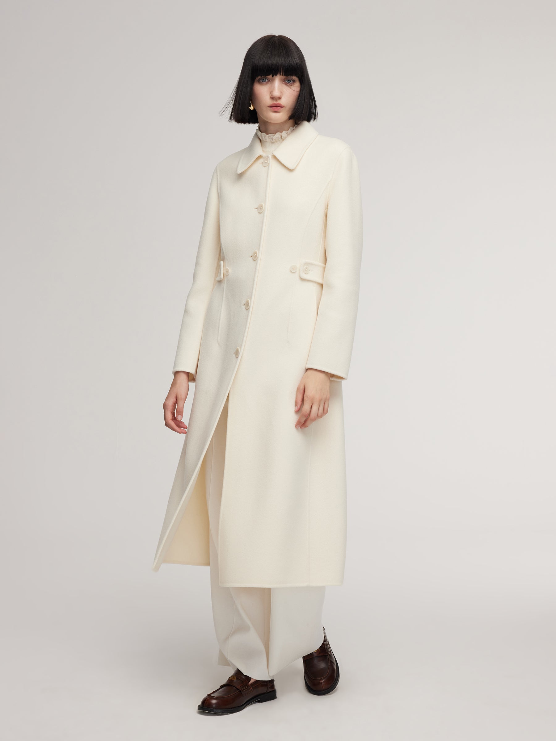 Cashmere Wool Overcoat