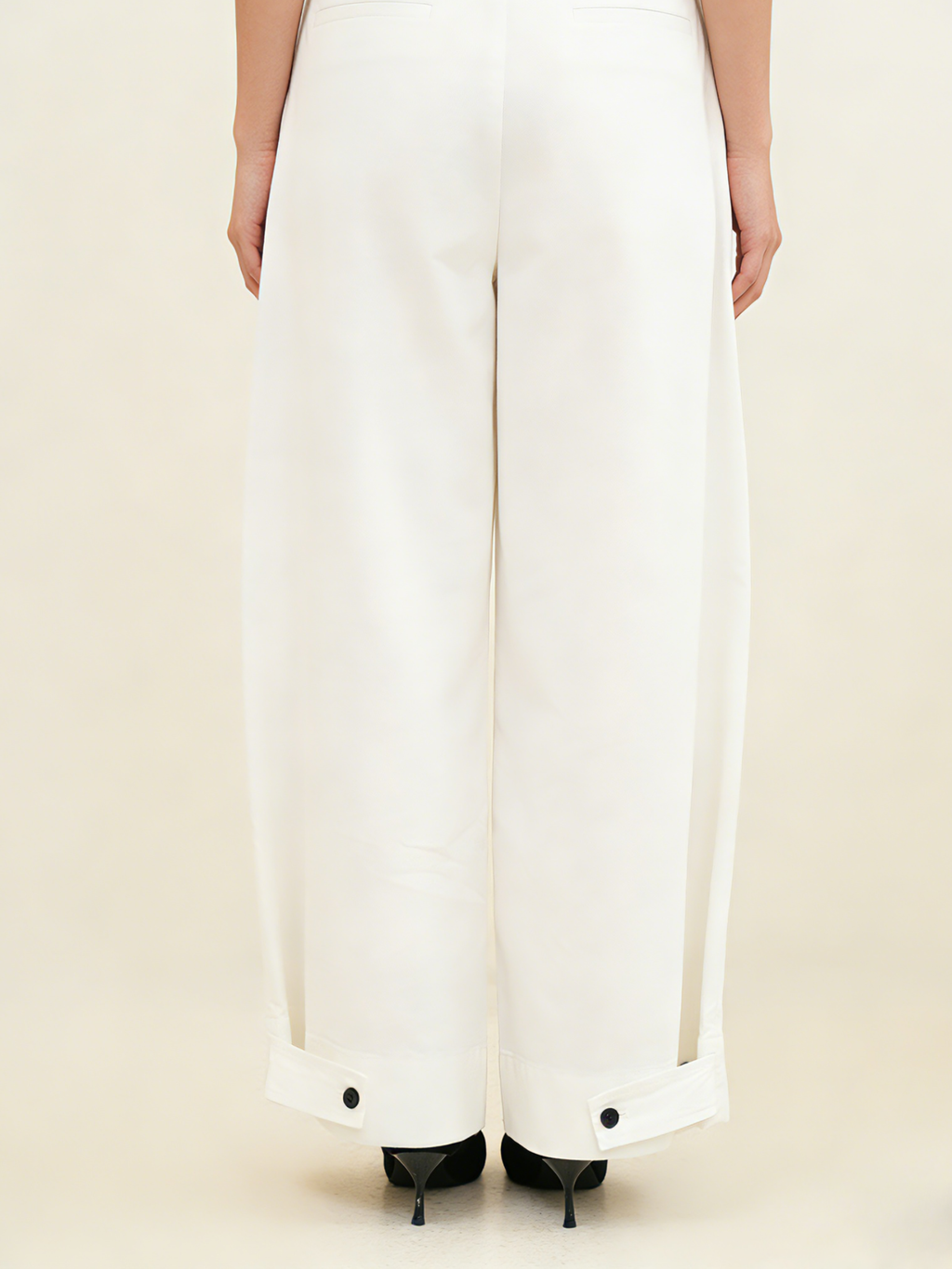 Adjustable Waist-Ankle Jeans