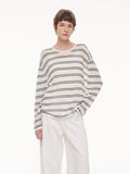 Lyocell-Silk Stripe Knit