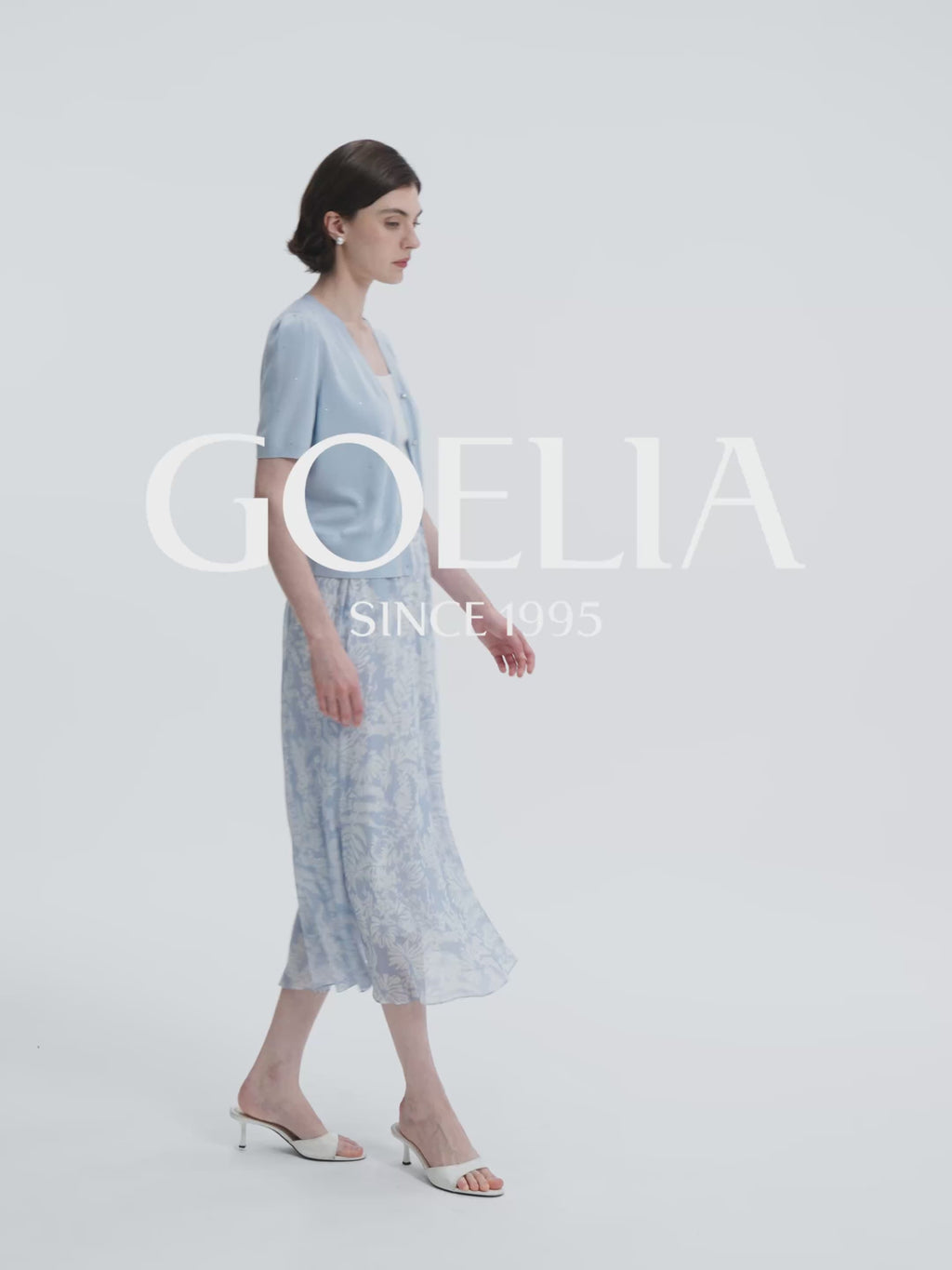 Mulberry Silk A-Line Skirt