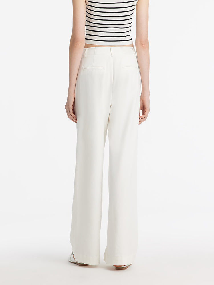 Oil-Resistant Wide Leg Jeans