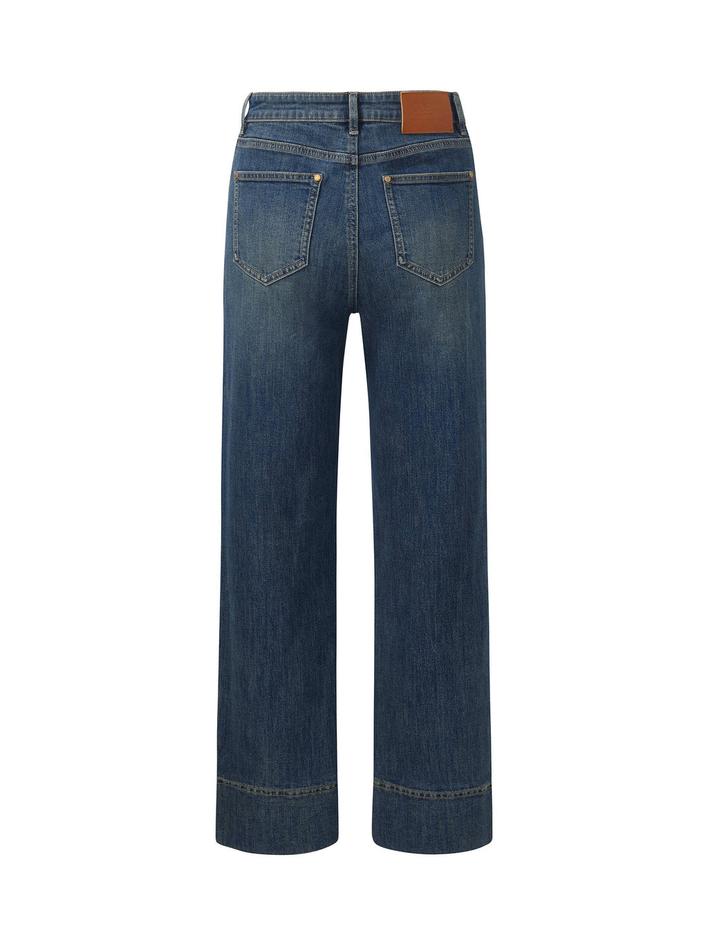Ankle-Length Straight Denim