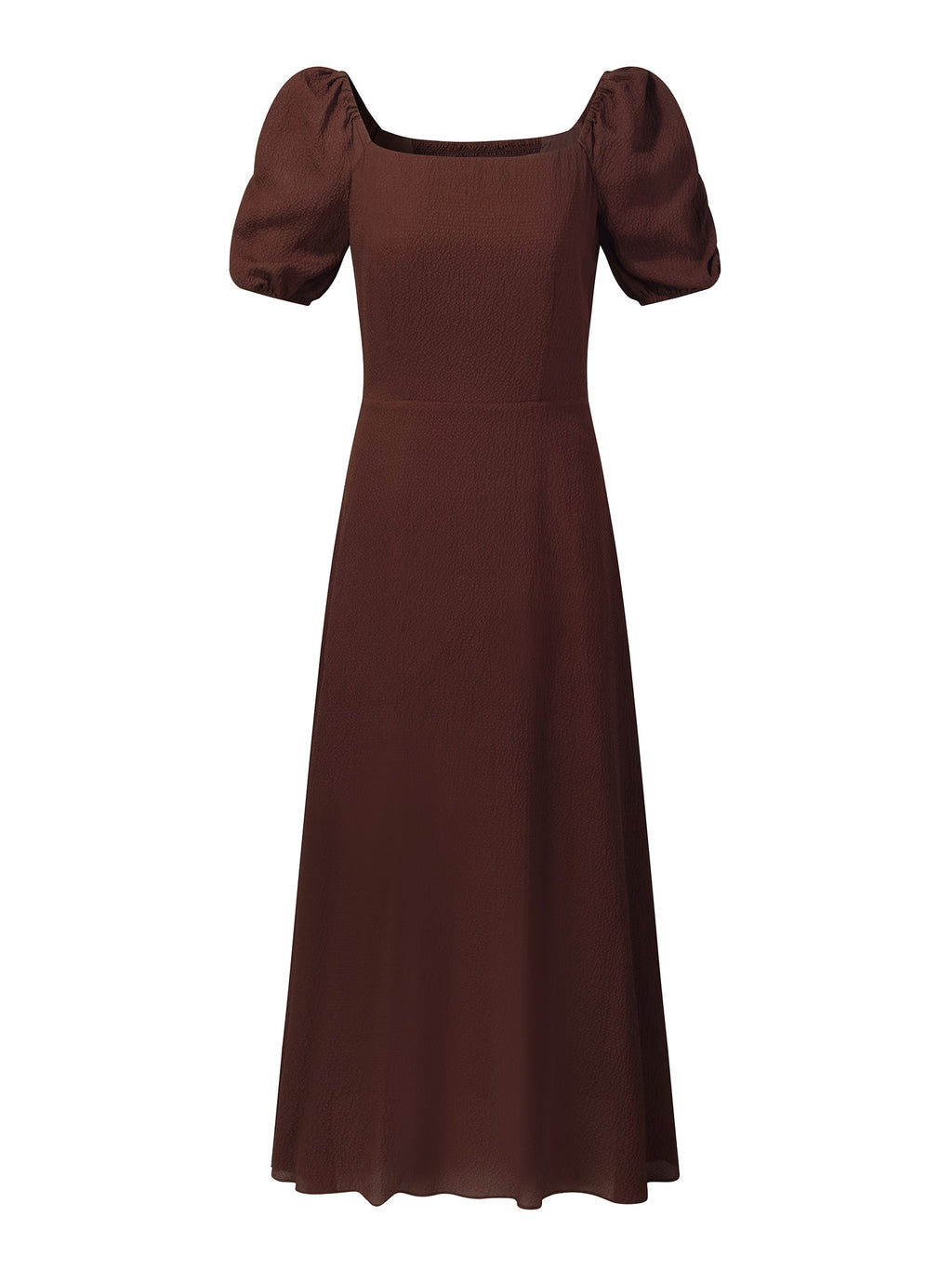 Mulberry Silk Square Neck Maxi Dress