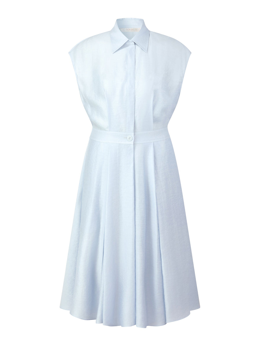 Tencel-Acetate-Linen Shirt Dress