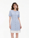 Tencel H-Line Mini Dress