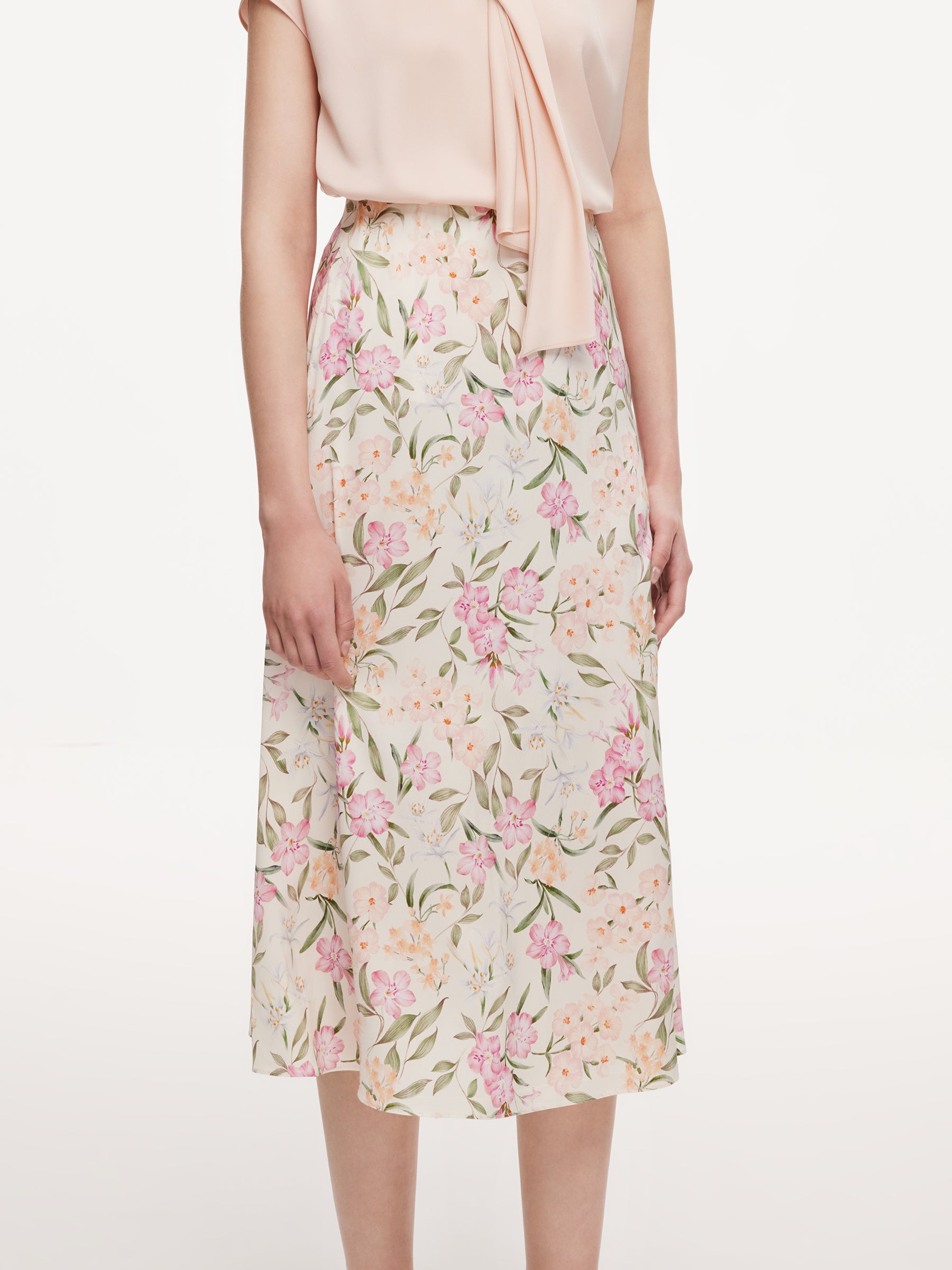Micro-Elastic A-Line Skirt