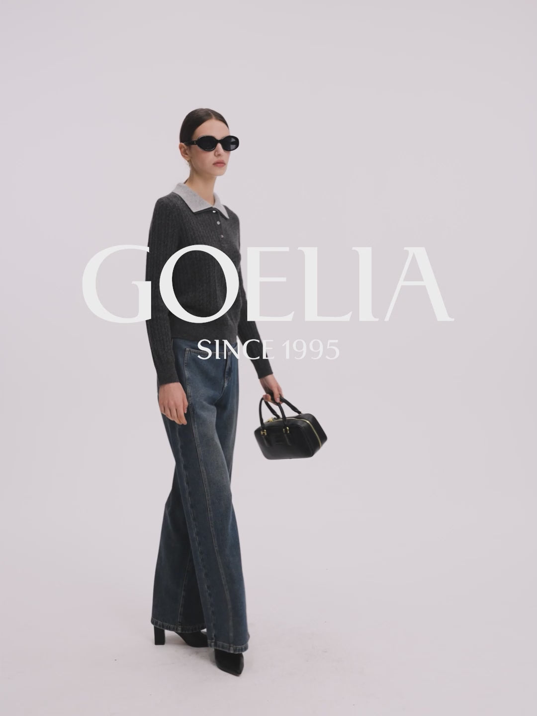 H-Line Structured Shoulder Knit Top