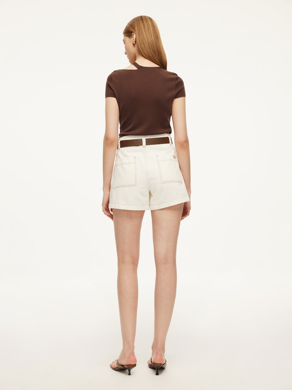 Cotton Embroidered Shorts