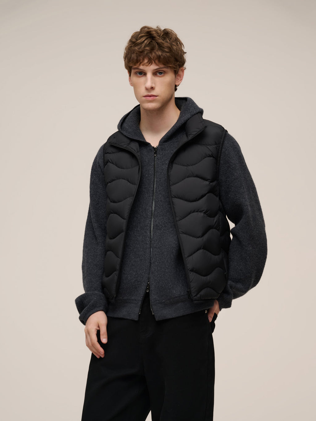 Two-Way Zip Lightweight Vest