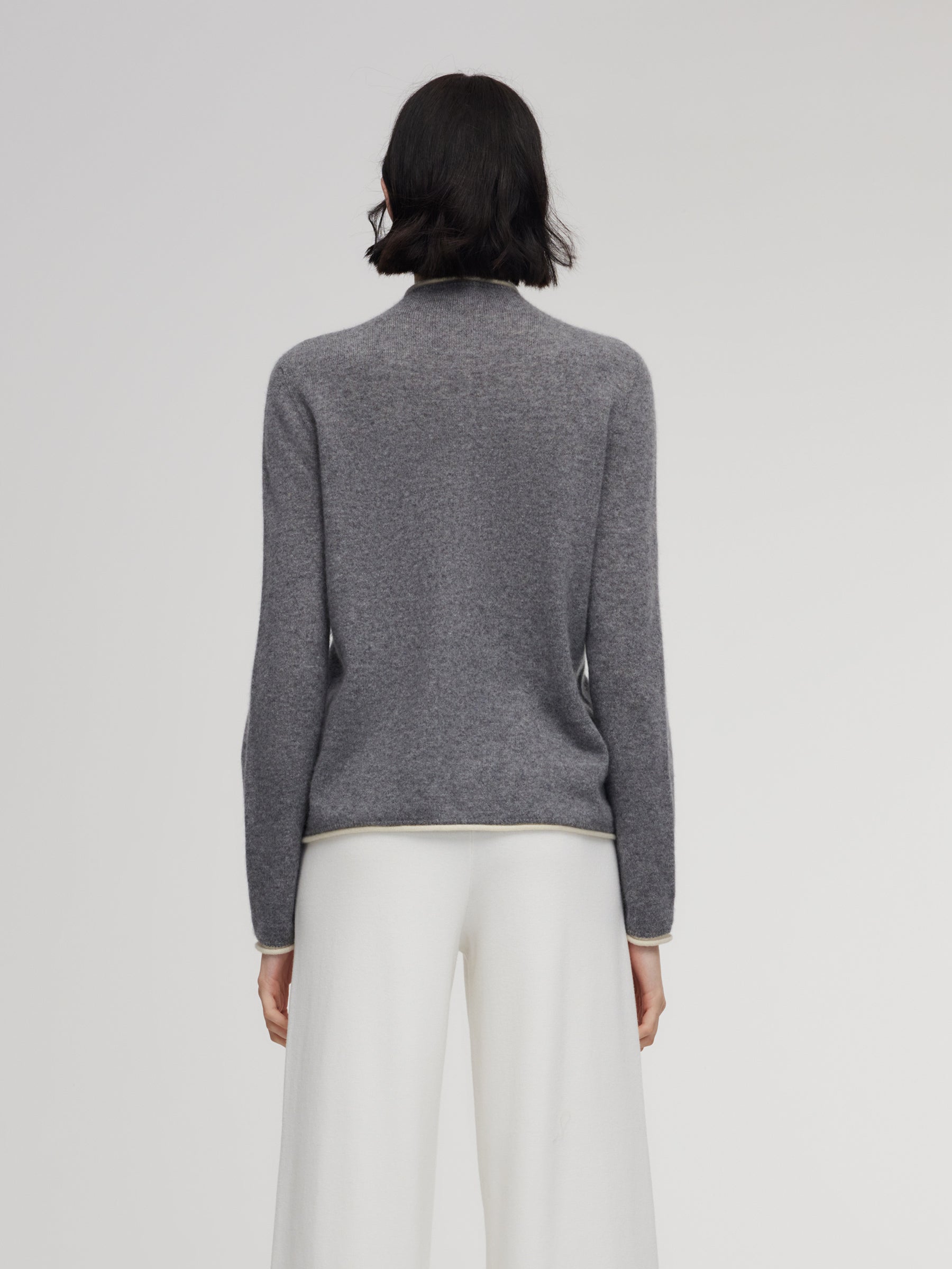 Shell Button Refined Cardigan