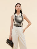Tencel Stripe Knit Tank