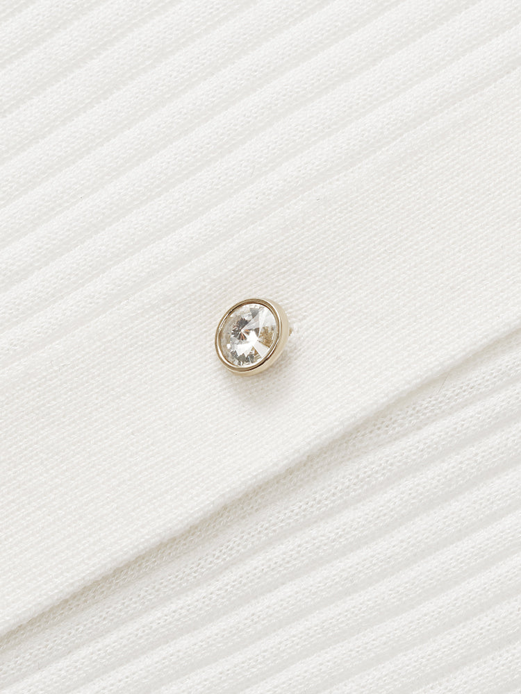 Tencel-Silk V-Neck Cardigan