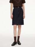 Double-Button A-Line Vintage