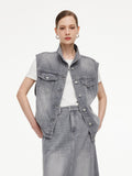 Lyocell-Cotton Vintage Vest