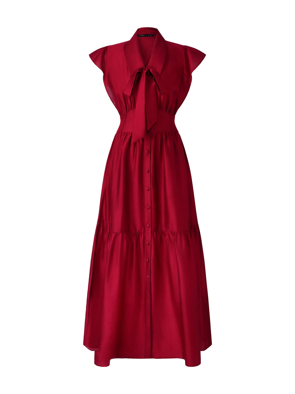Ruffled Maxi Dress