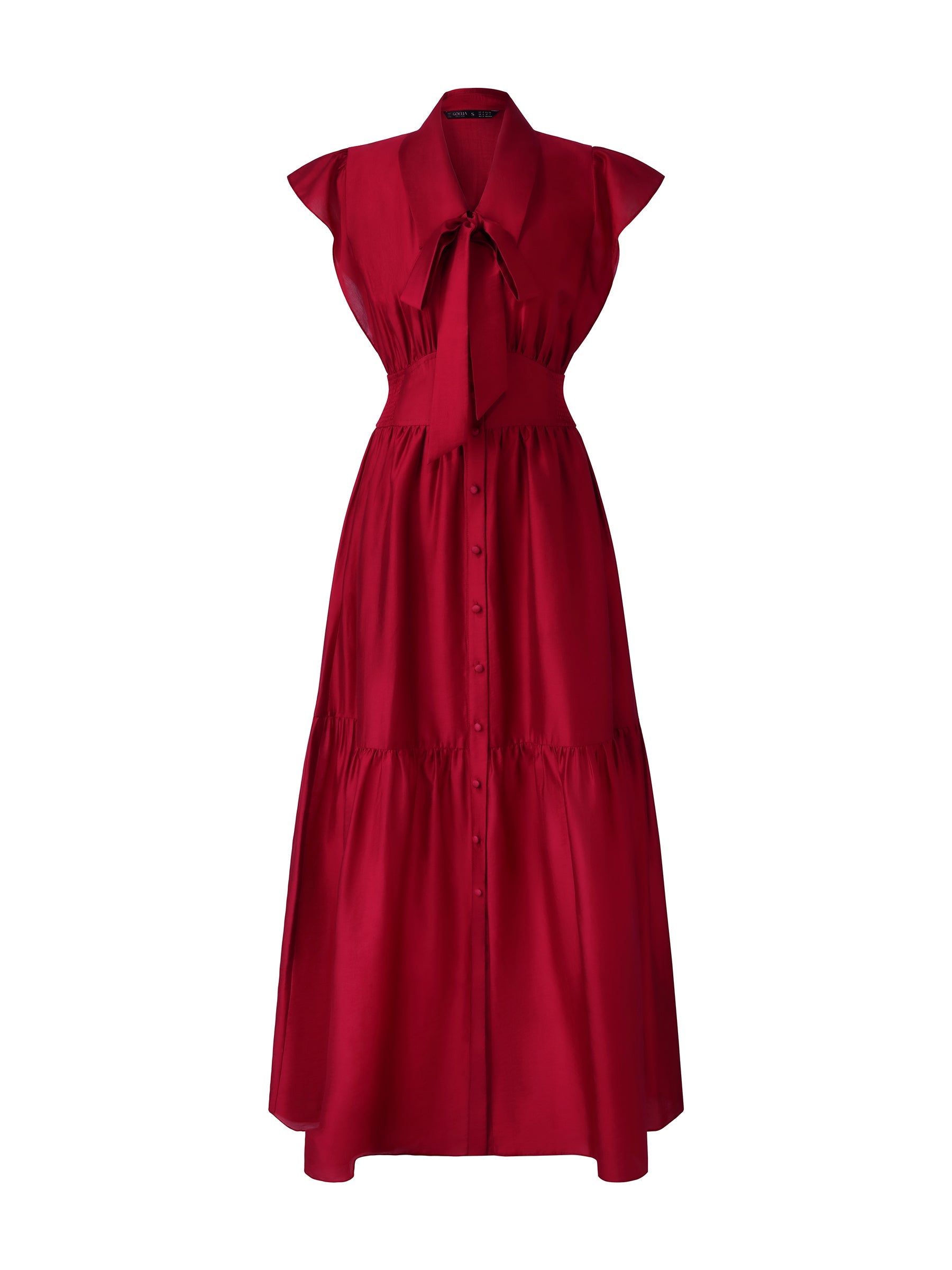 Ruffled Maxi Dress