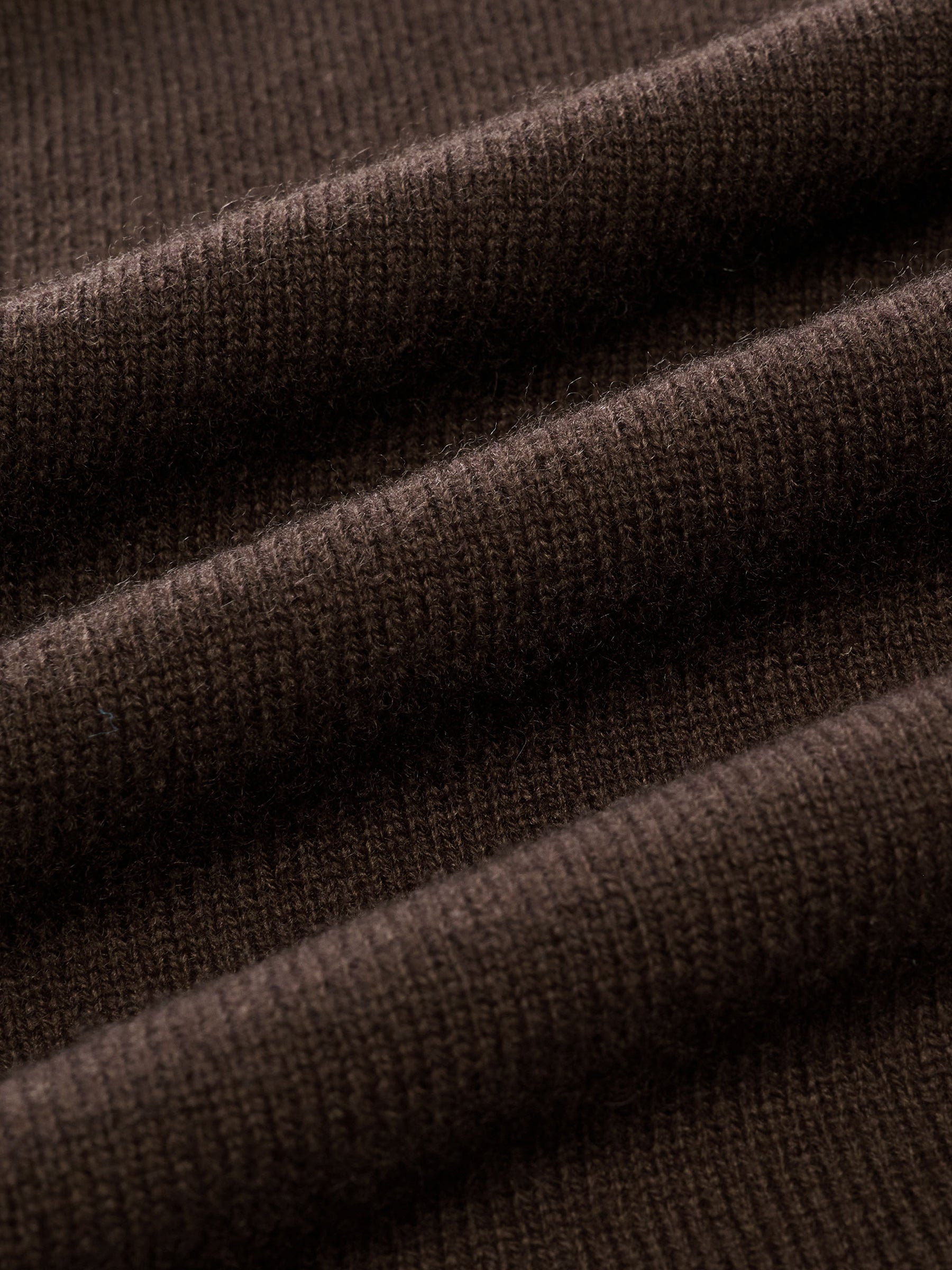 Wool Mock Neck Button-Shoulder Maxi Dress