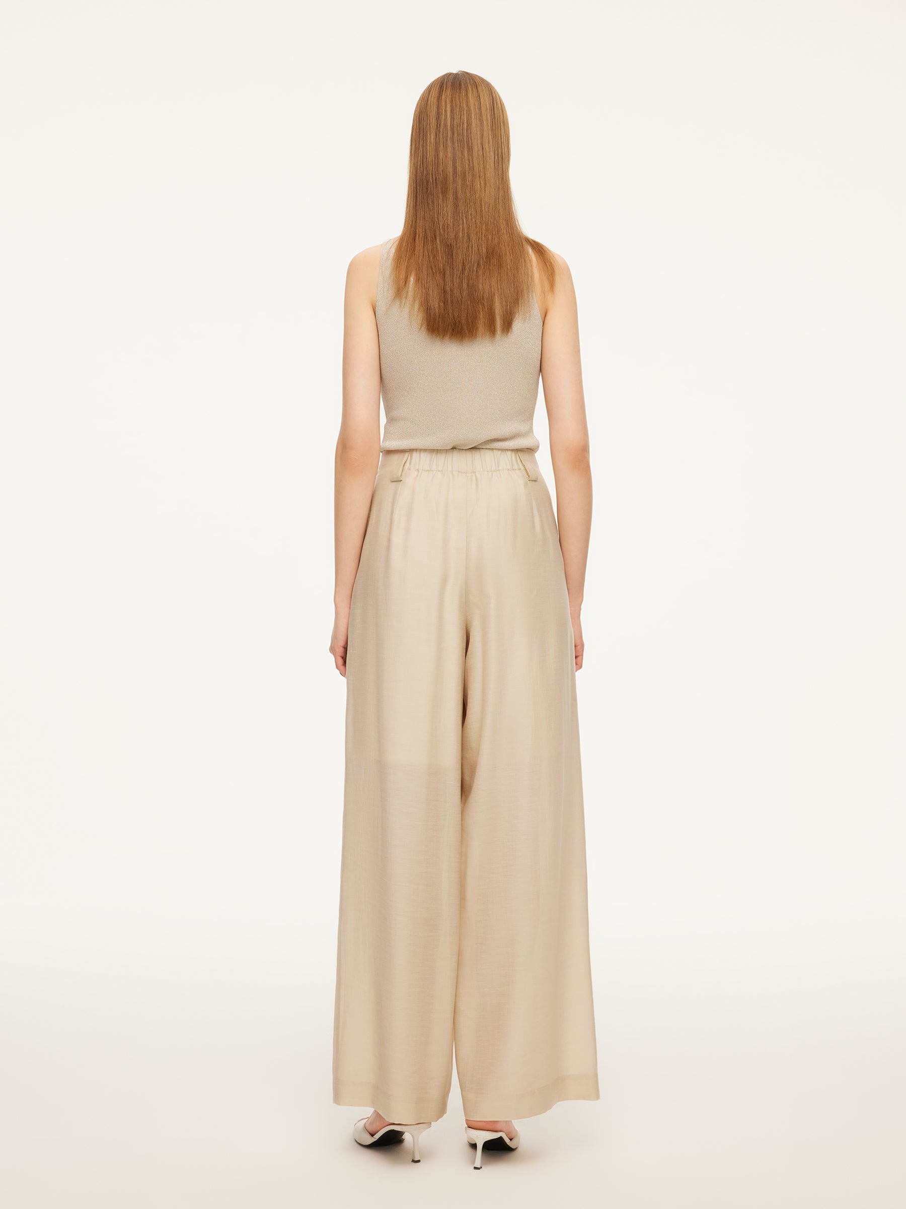 Fluid-Cool Office Straight Pants
