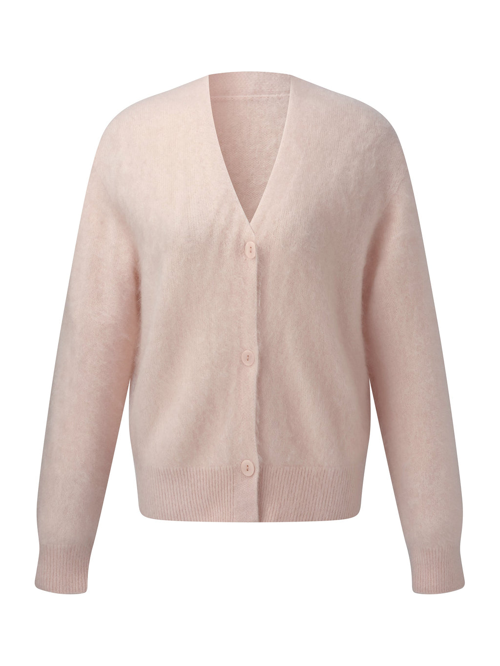Dropped Shoulder V-Neck Cardigan