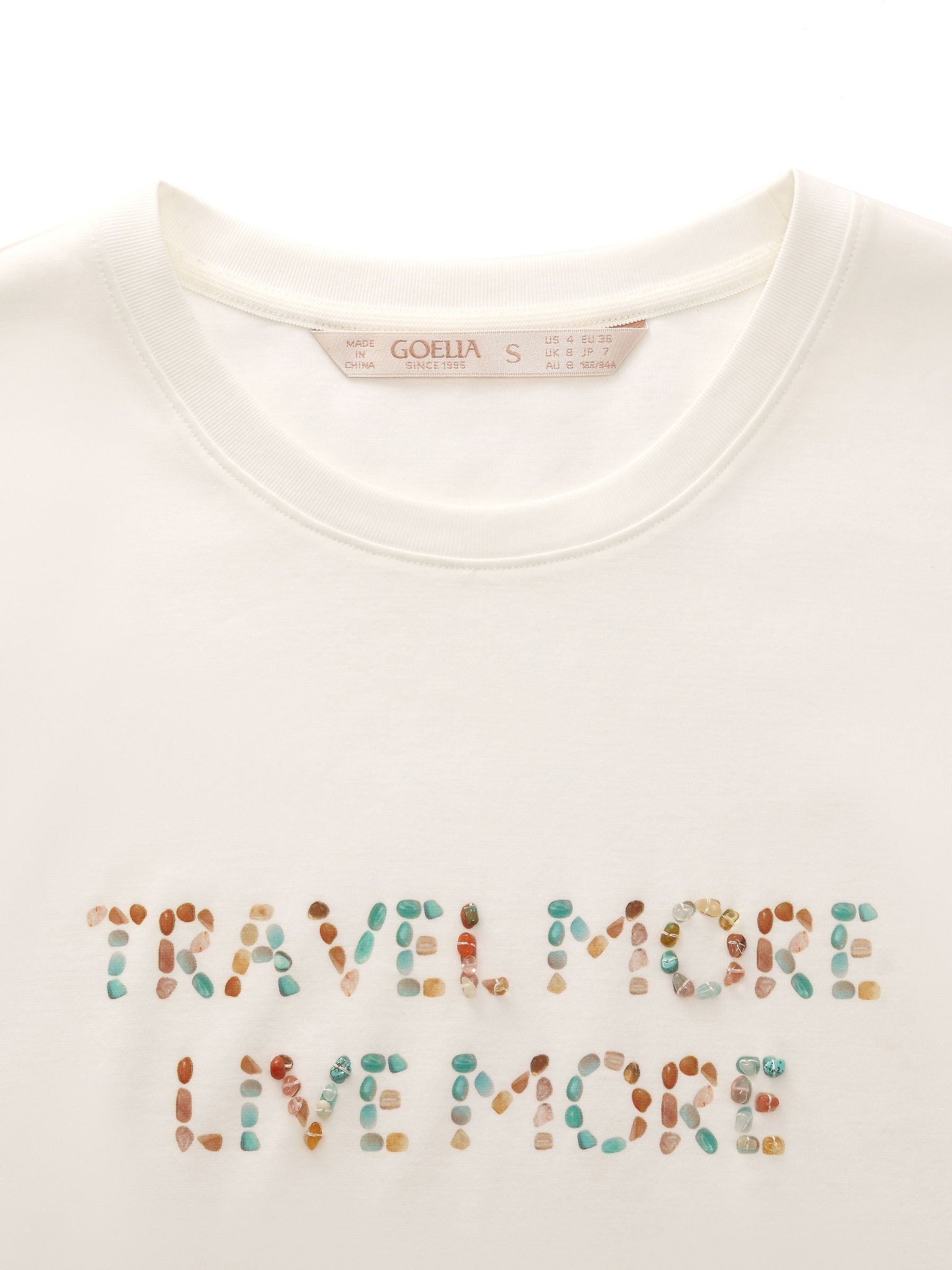 Cotton Beaded LOVE Tee