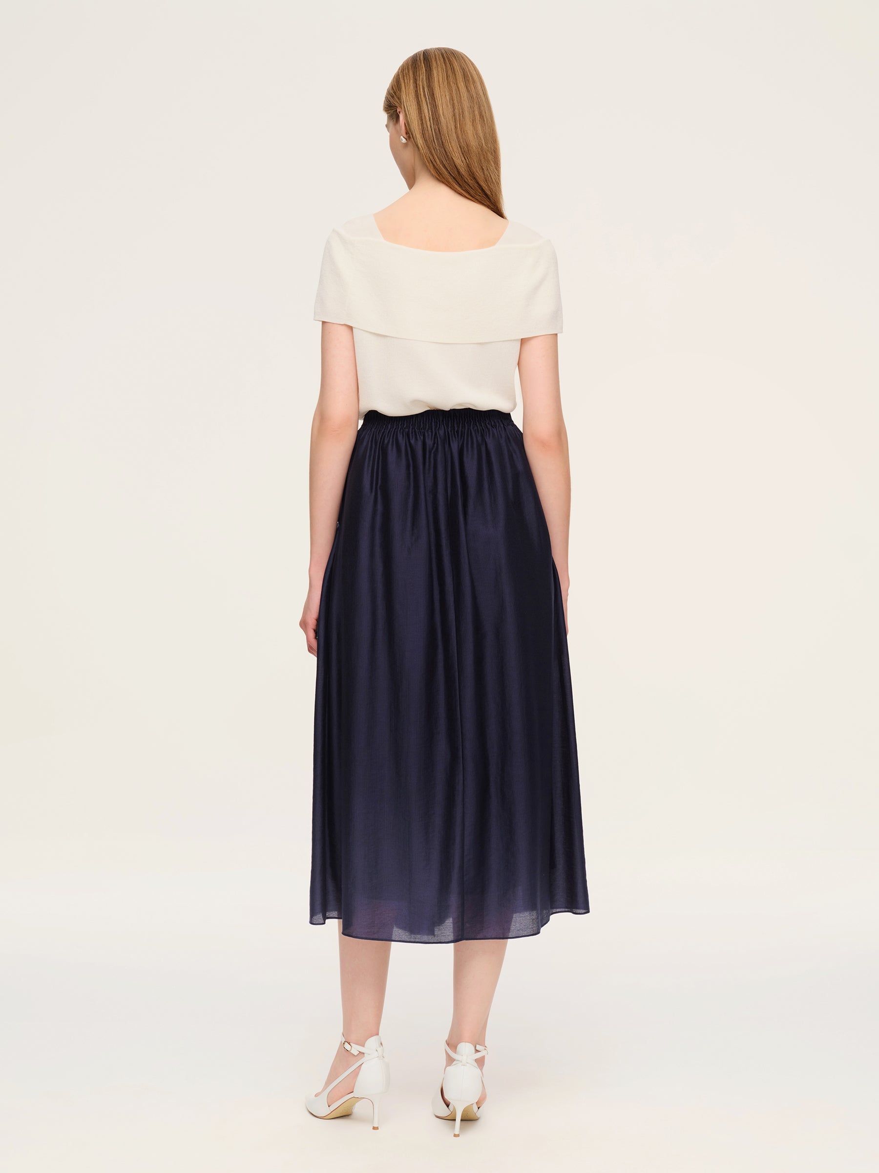 Lyocell Pleated Culottes