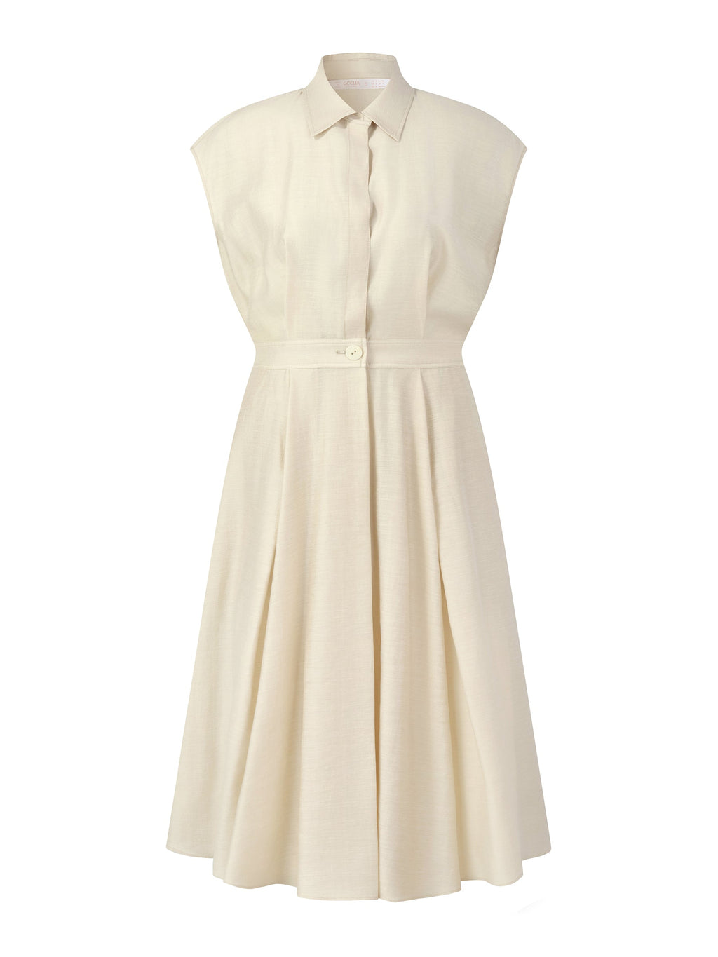 Tencel-Acetate-Linen Shirt Dress