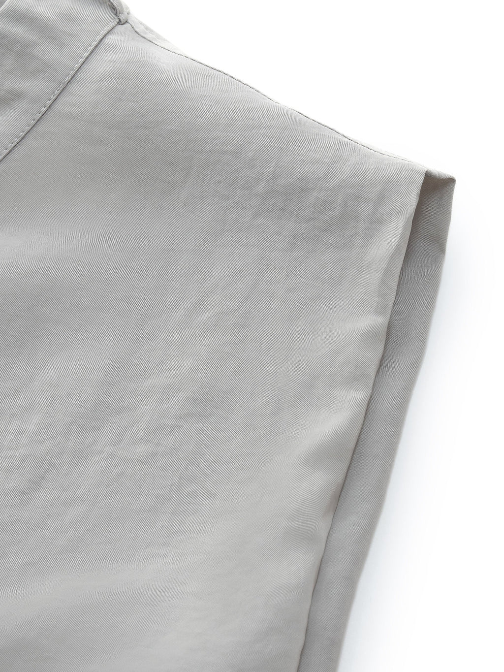 Triacetate Ribbon Neck Blouse