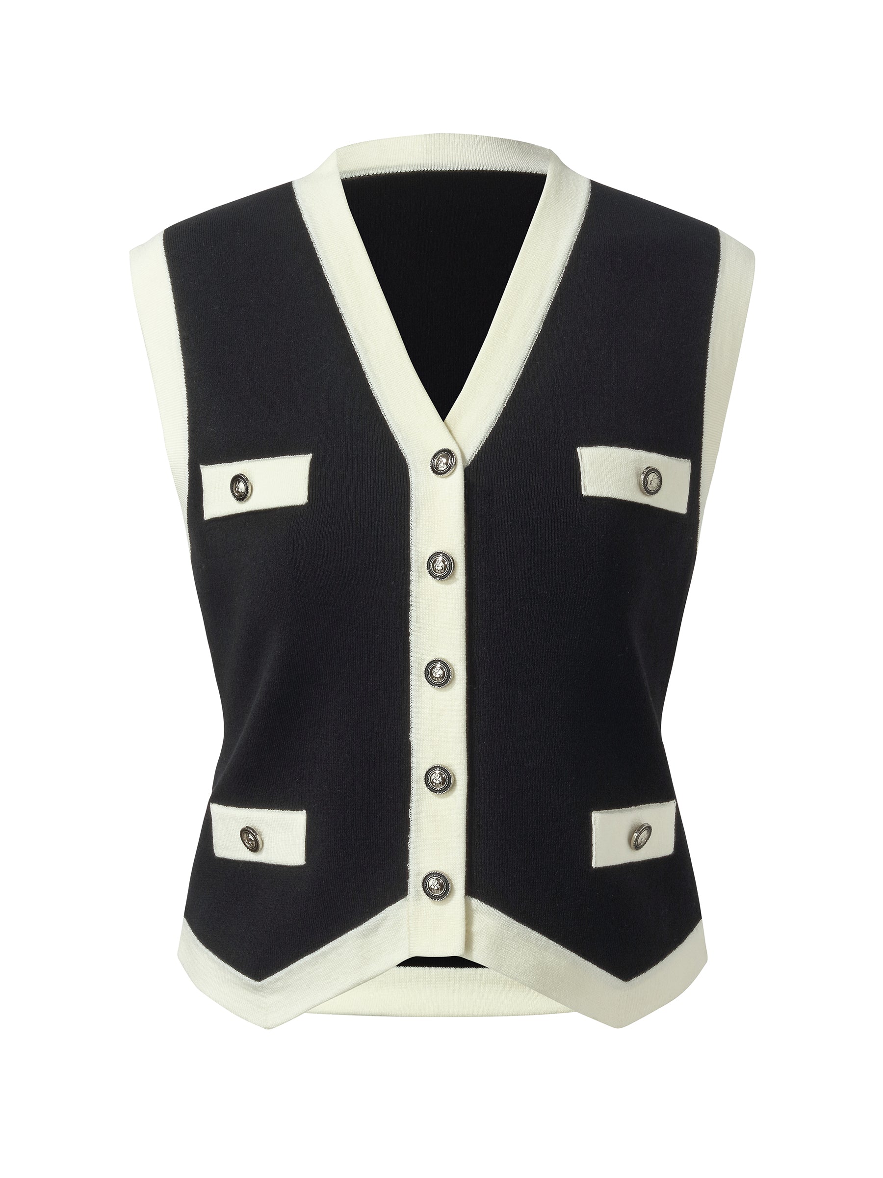 Tencel Micro-Elastic Knit Vest