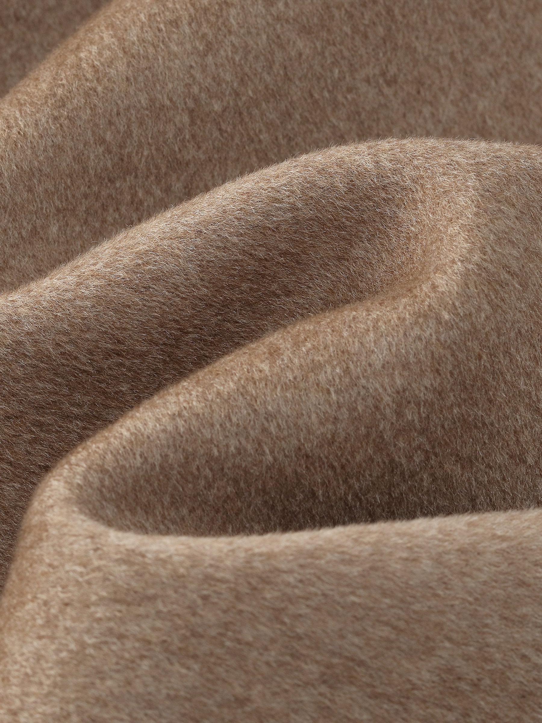 Scarf Collar H-Line Coat