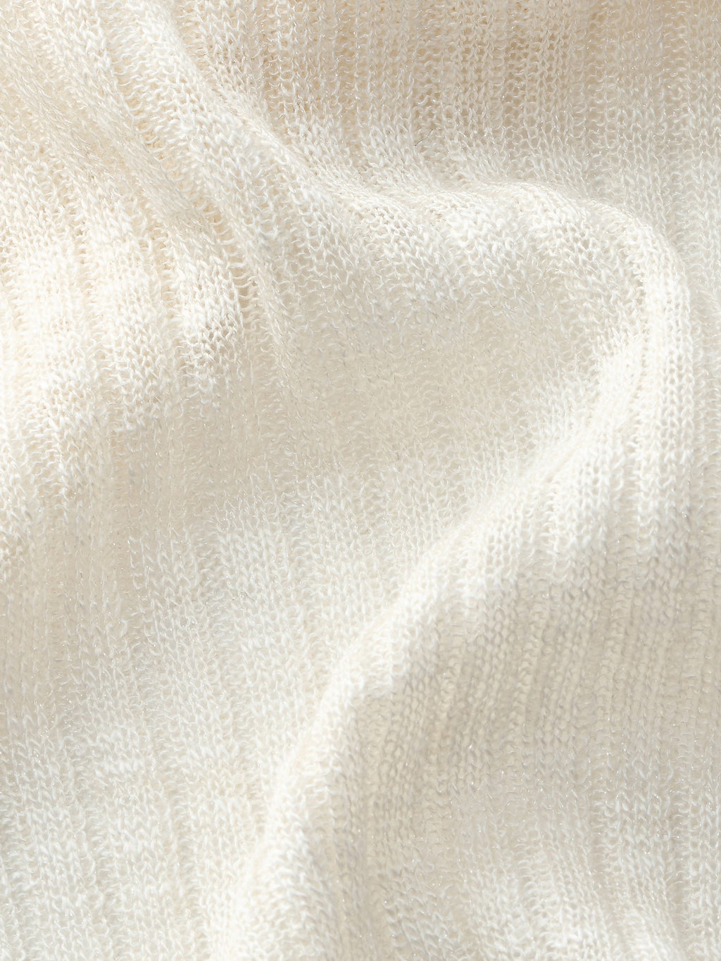 Wavy Trim Tie-Front Cardigan