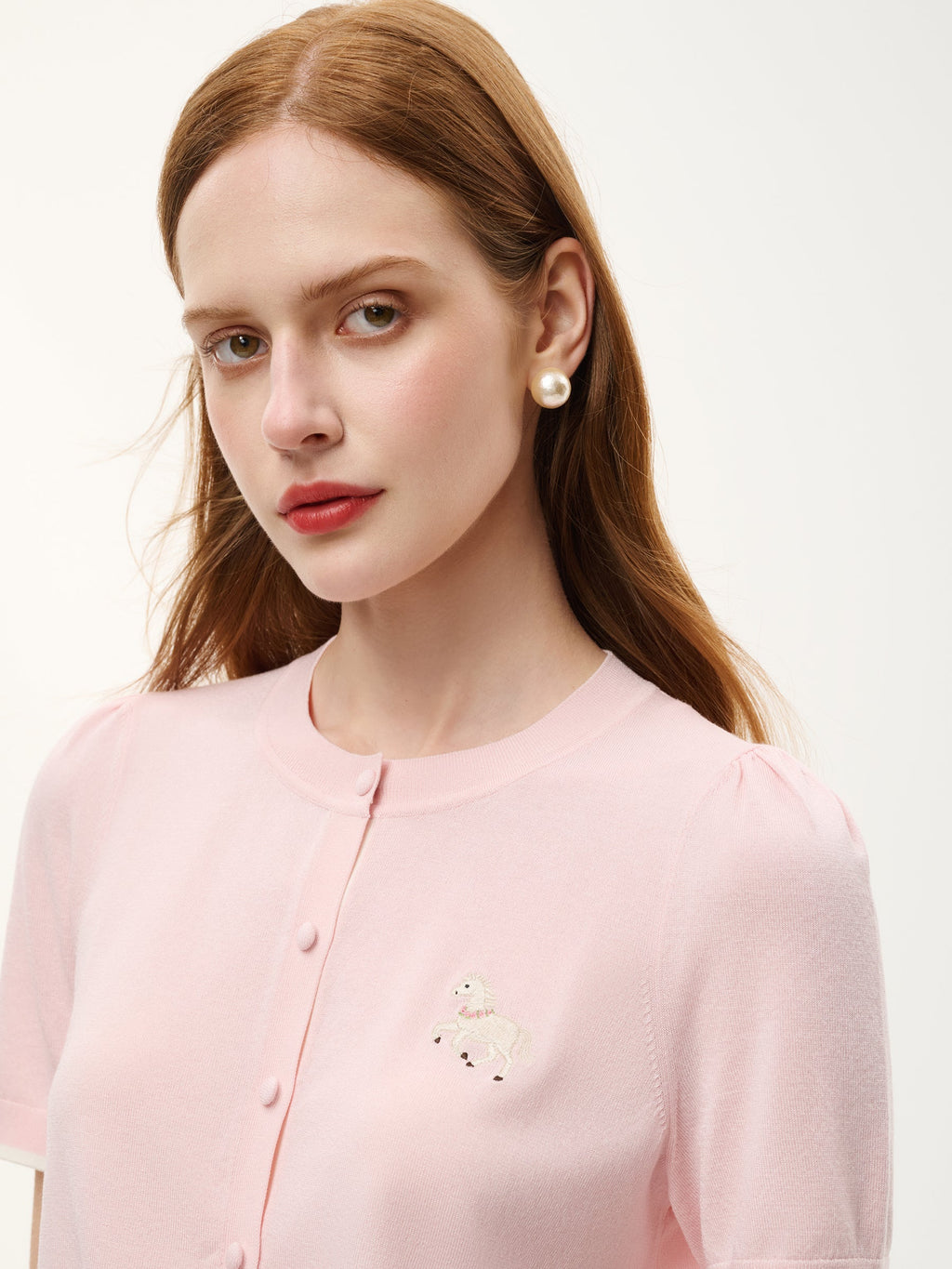 Tencel Pony Cardigan