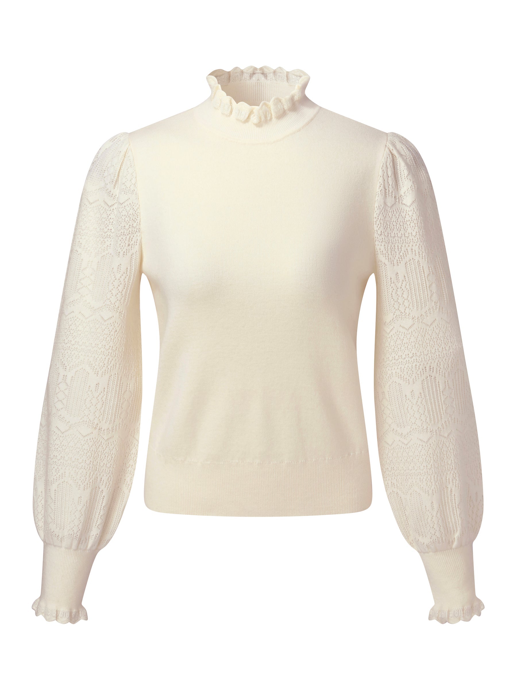 Lantern Sleeve Fit Sweater