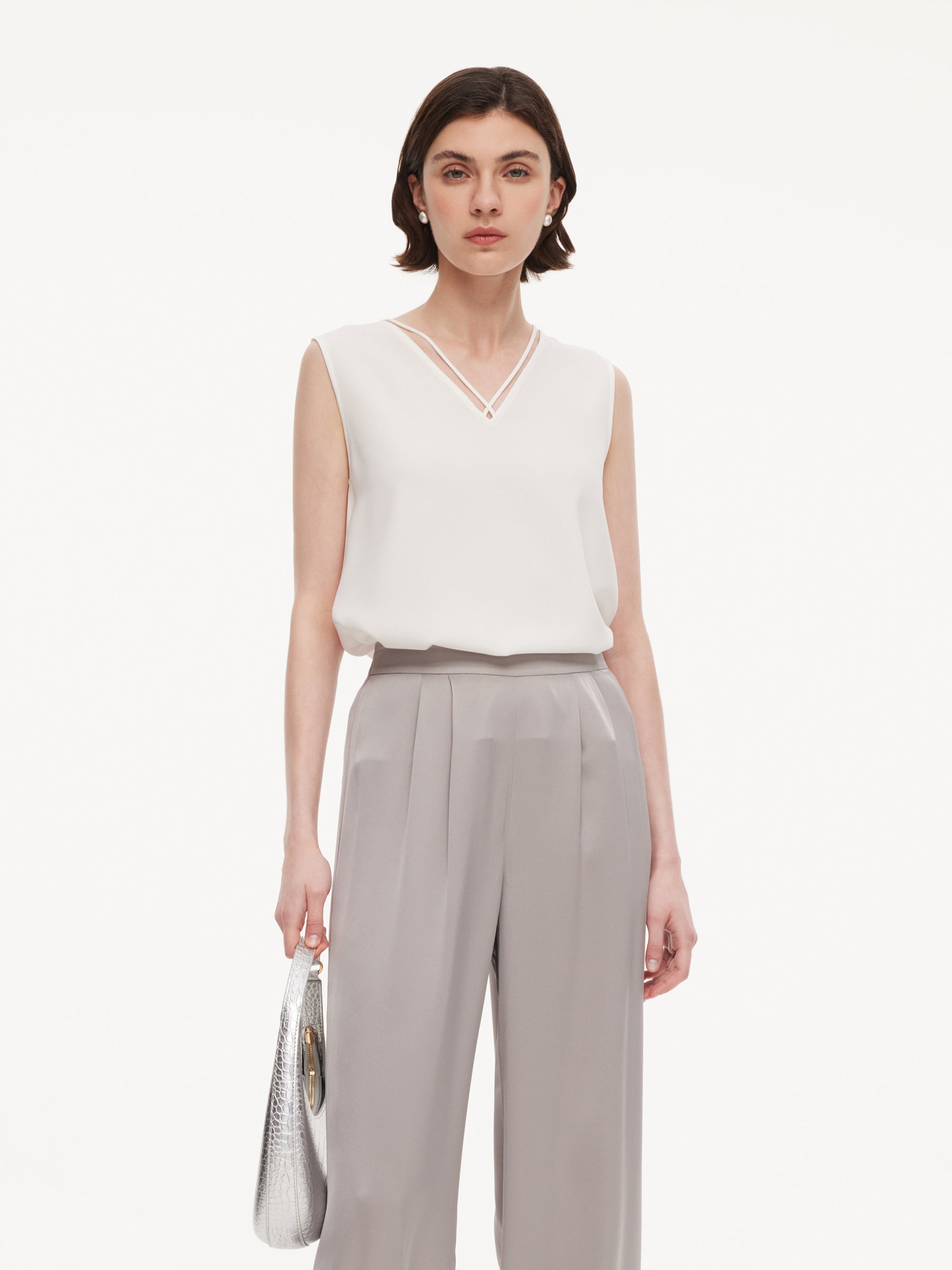 Triacetate Matte-Satin Tank