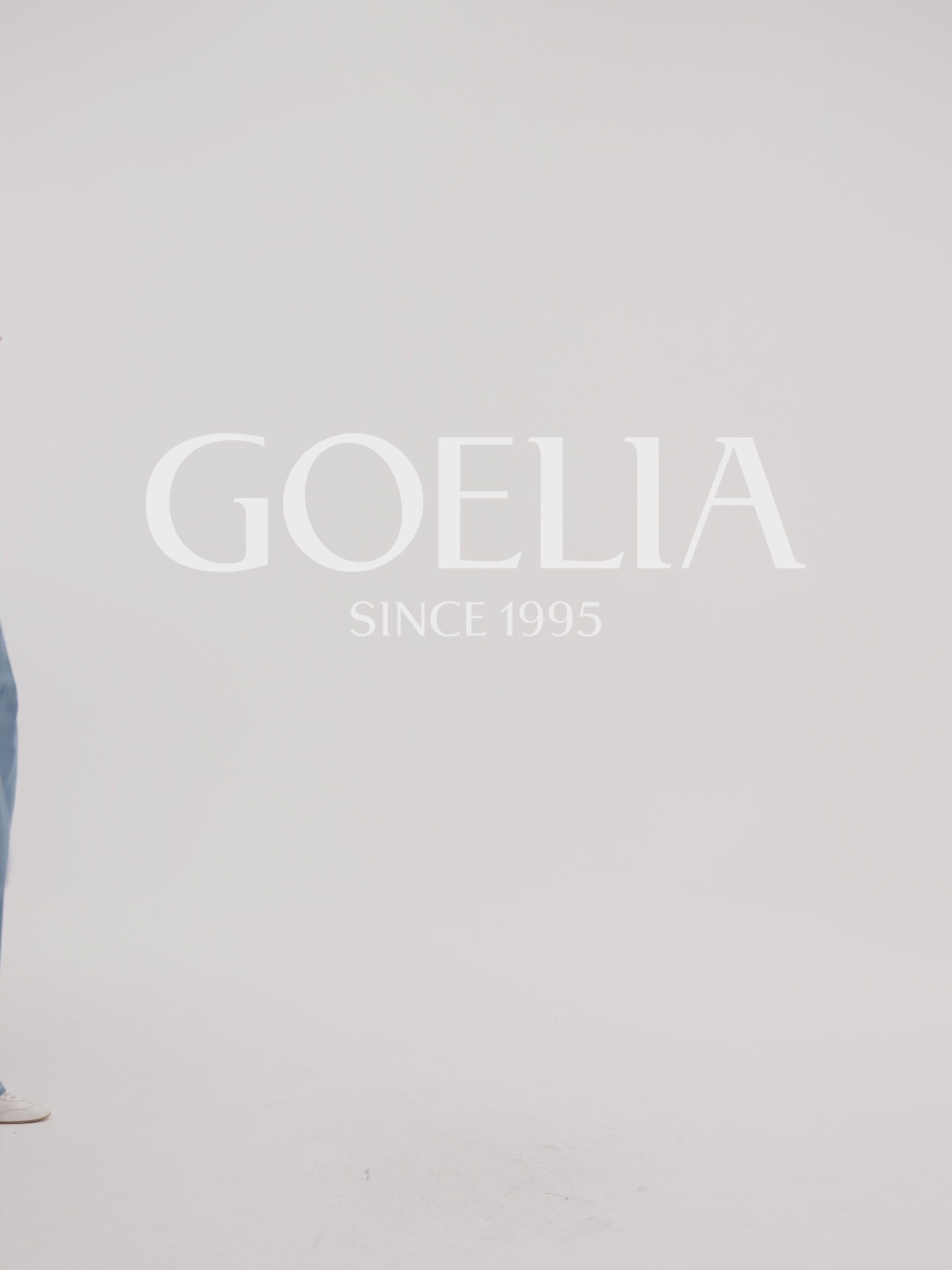 Front-Pleat Summer Denim