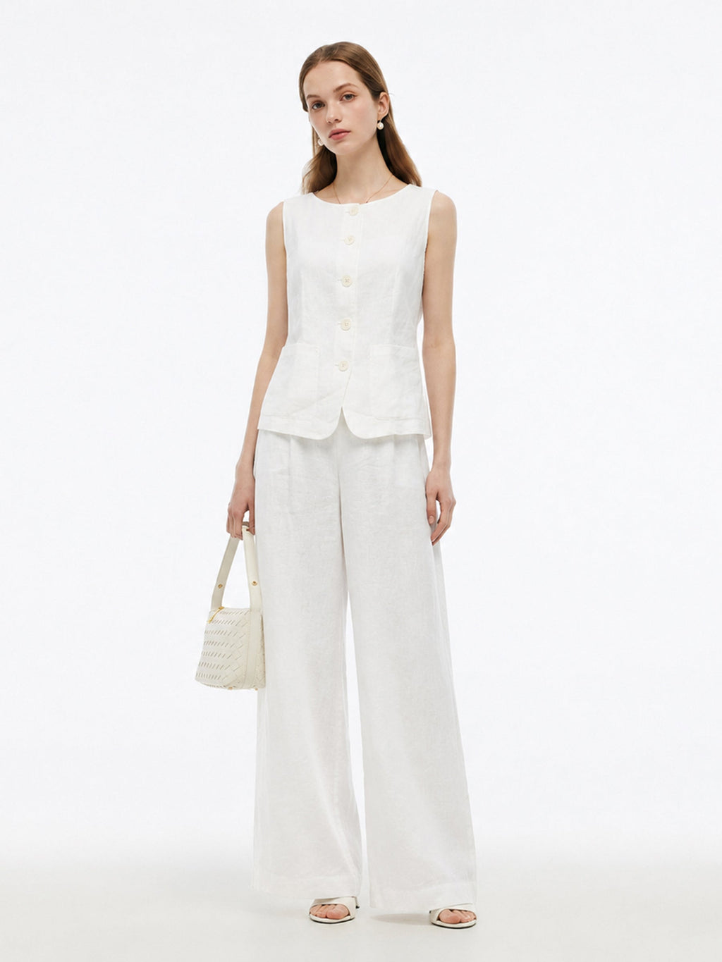 100% Linen Two-Piece Set