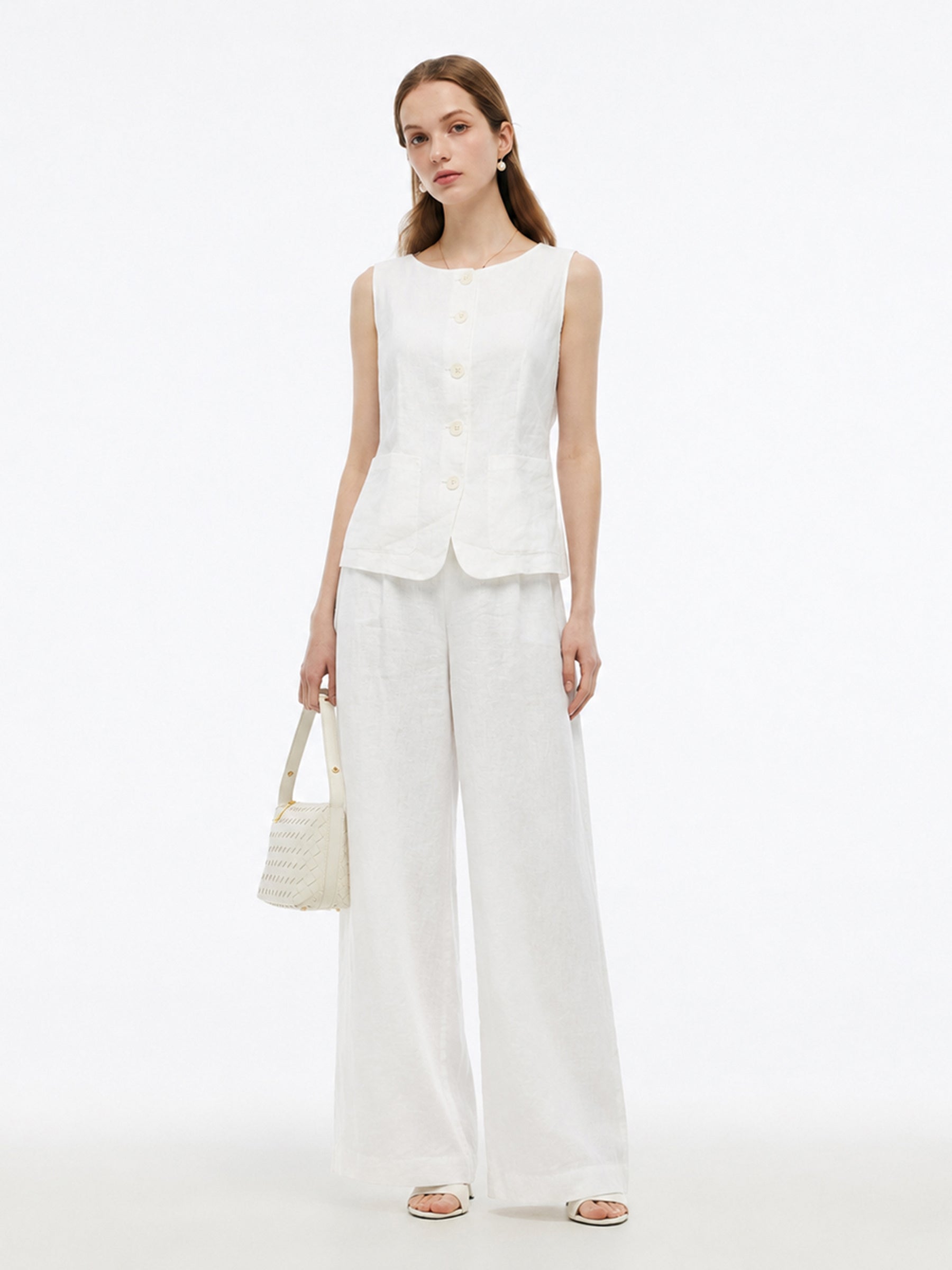 100% Linen Two-Piece Set
