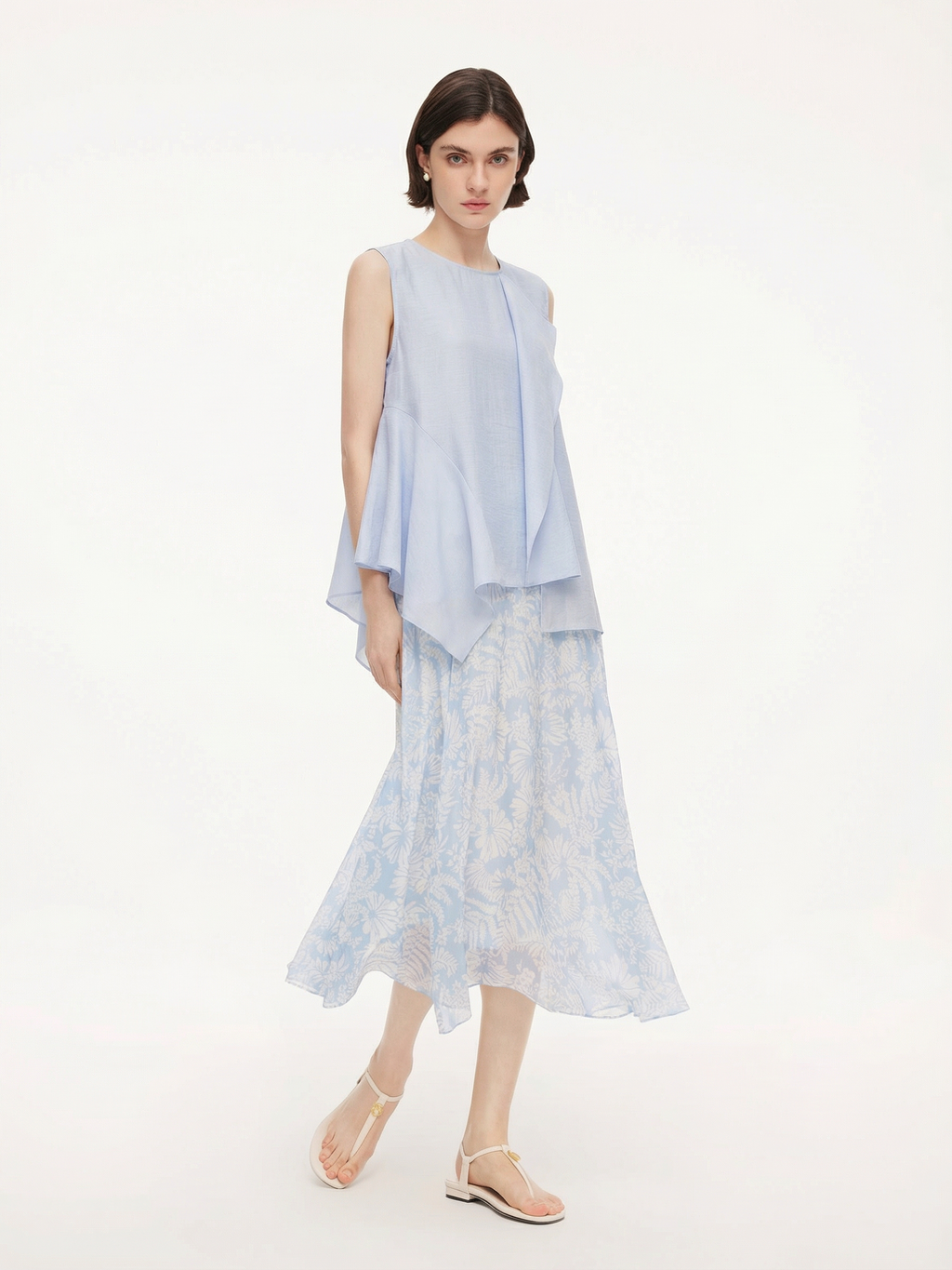 Mulberry Silk A-Line Skirt