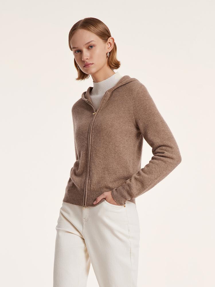 Fitted Zipper Cashmere