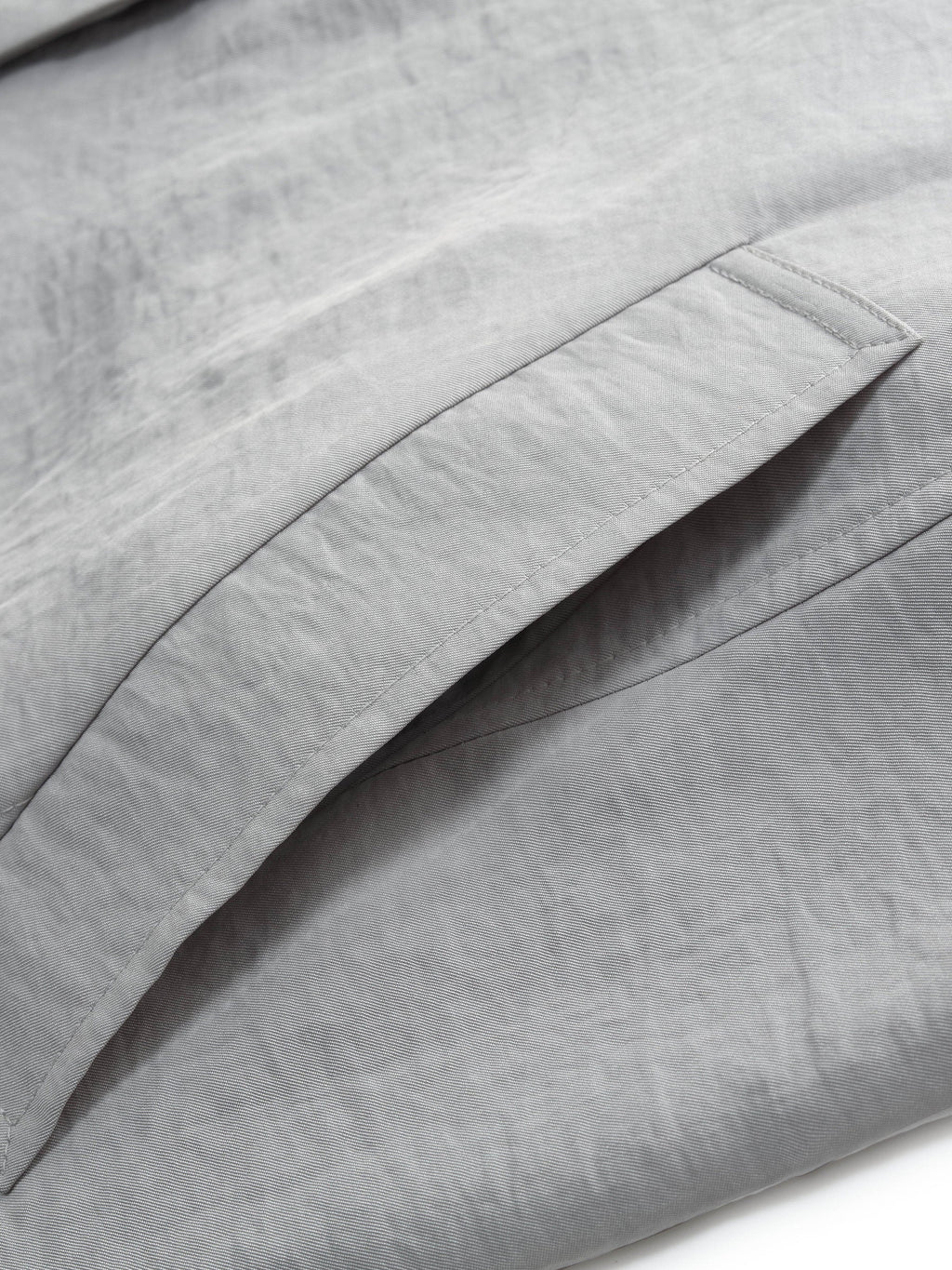 Triacetate Drape Trench