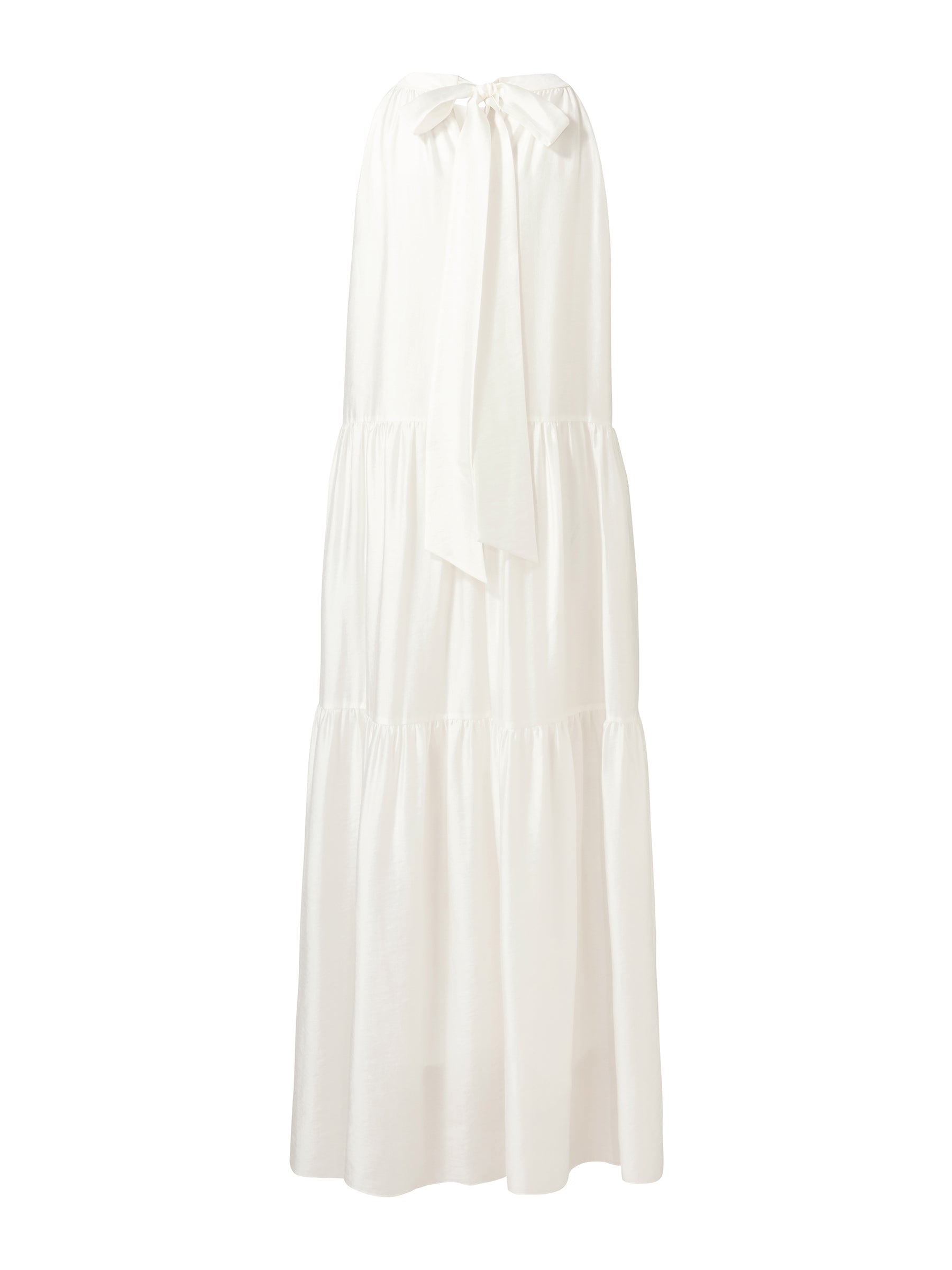 Tencel Halter Romantic Dress