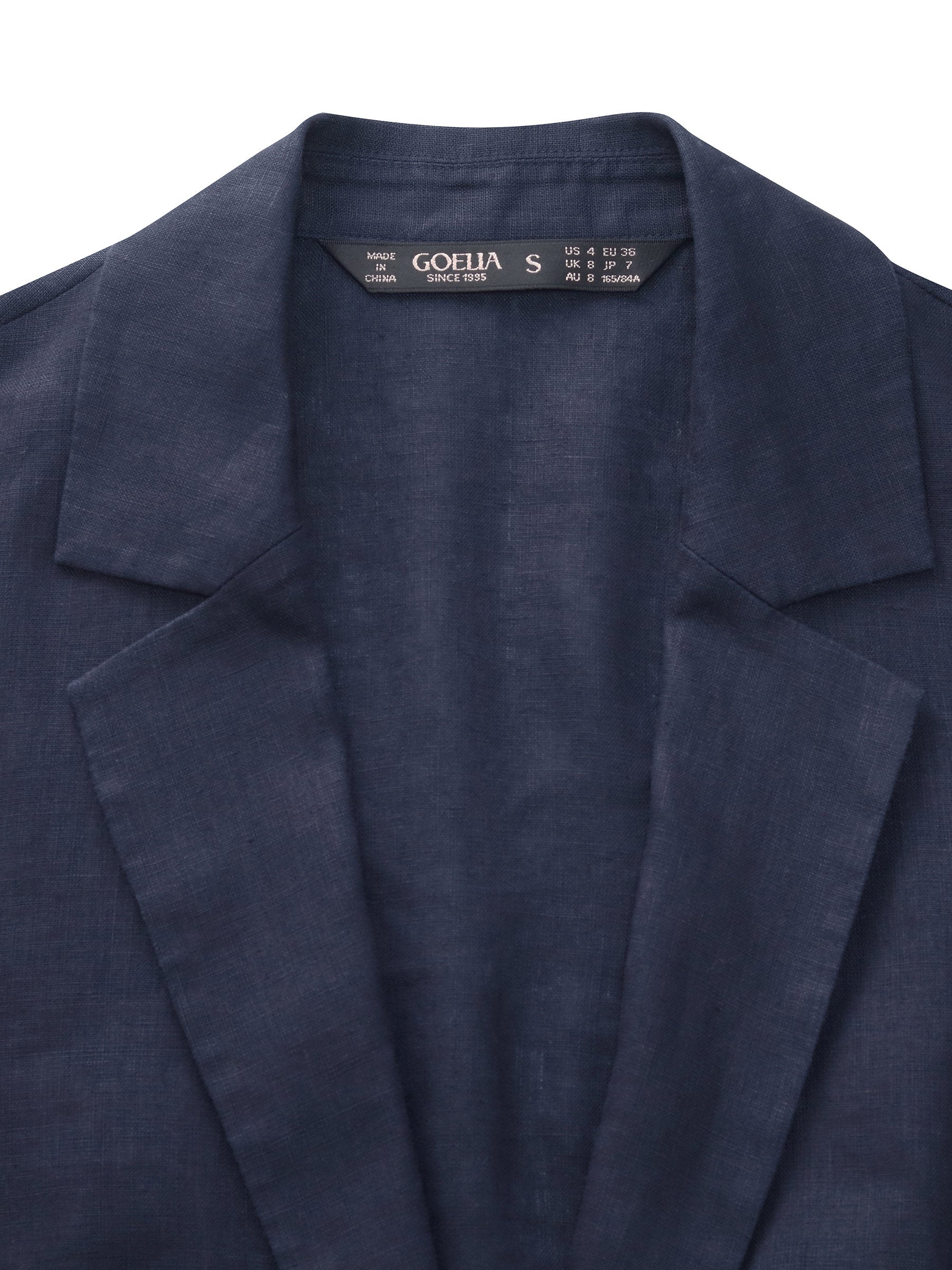 Linen 3/4 Sleeve Blazer