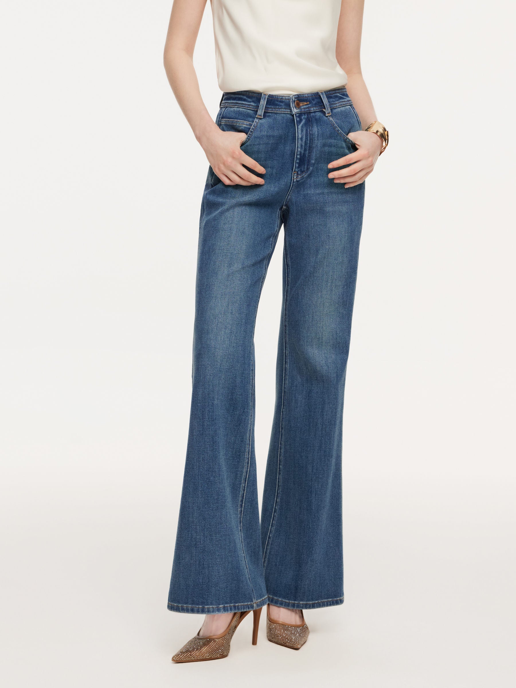 Lyocell Stretch Flares