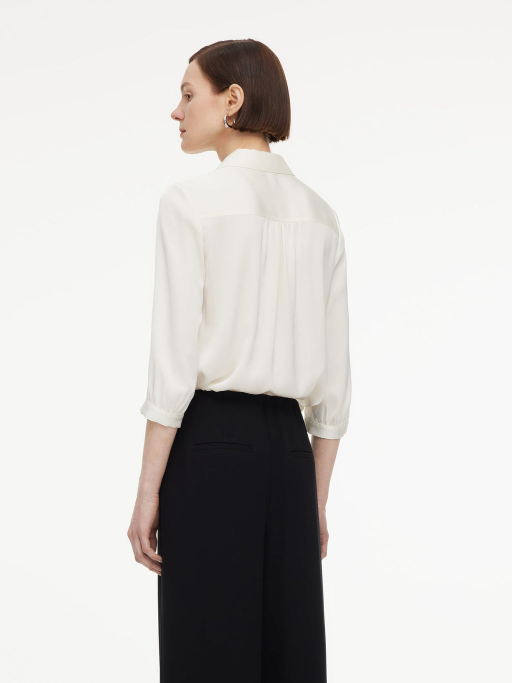 Relaxed Straight Office Shirt