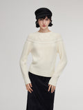 Wool Blend Embroidered Sweater