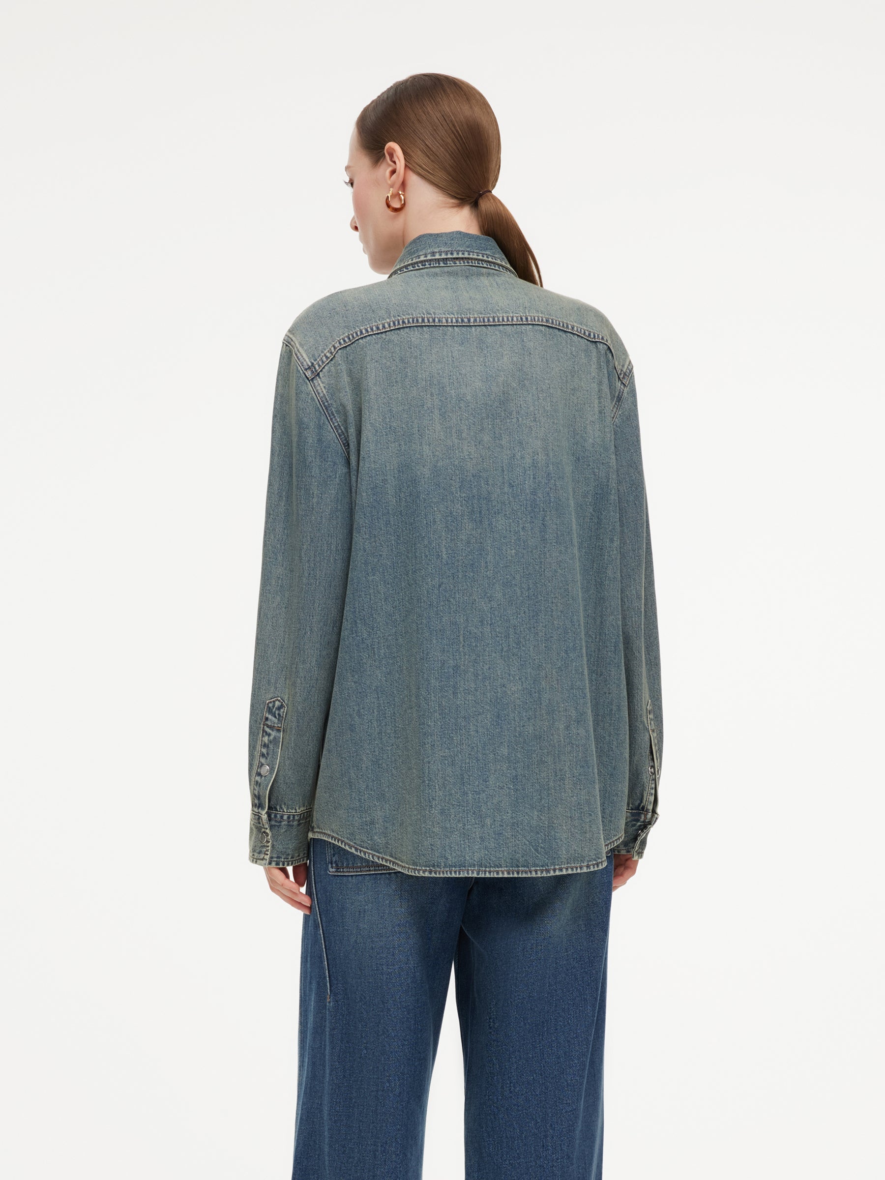 Tencel Cotton H-Line Shirt