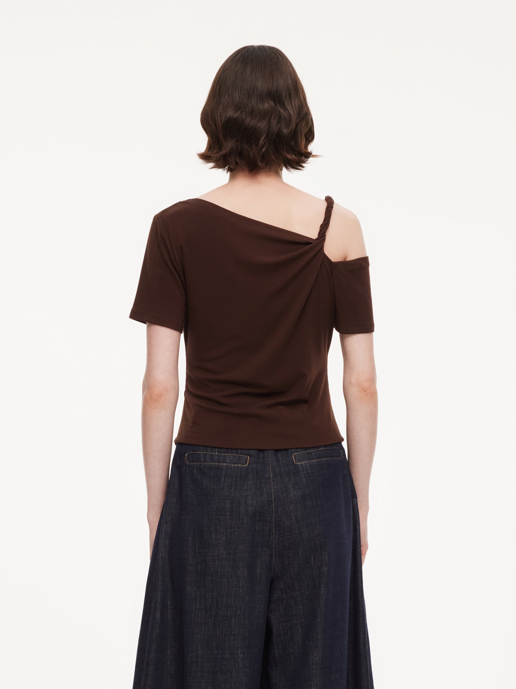 Side-Ruching Slimming Knit