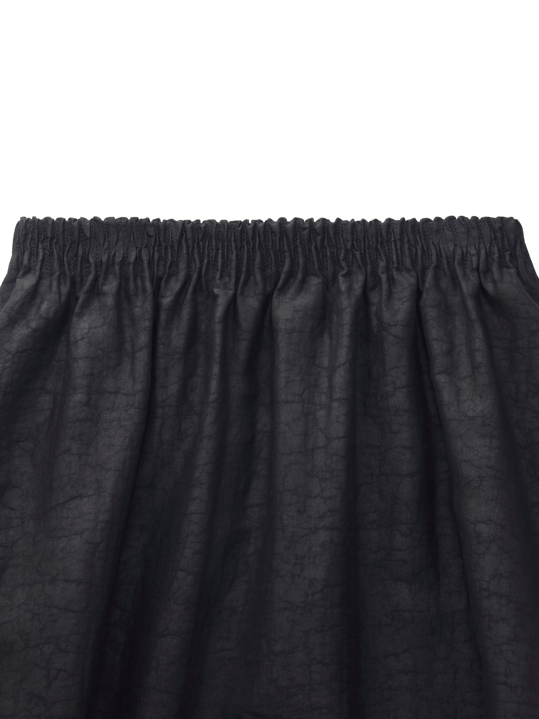 Silk Embroidered A-Line Skirt