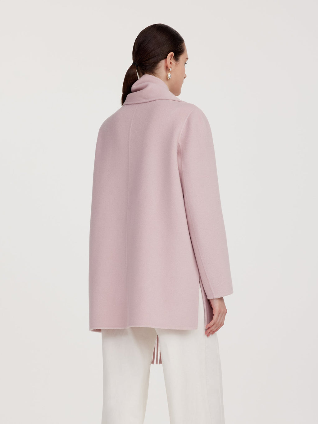 Tencel-Wool Double-Faced Coat